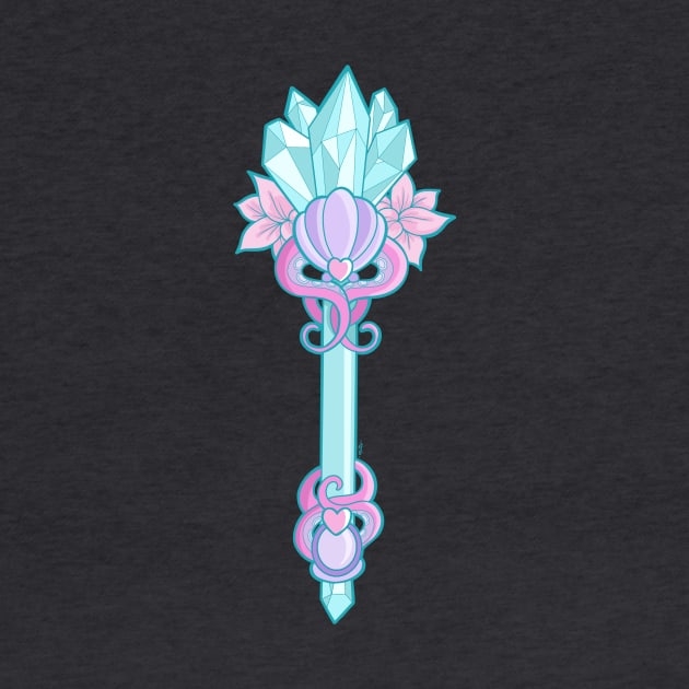 Mermaid Magical Wand by MailoniKat